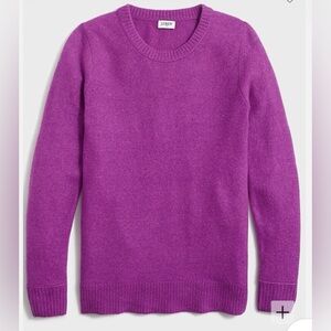 J Crew Women's Purple Sweater
